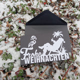 Plotter-, Laser- und 3D Druck Datei *Frohe Weihnachten*