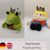 Starterset Wendekuscheltier Frosch Level 1 und Prinz Level 3 - Sewando