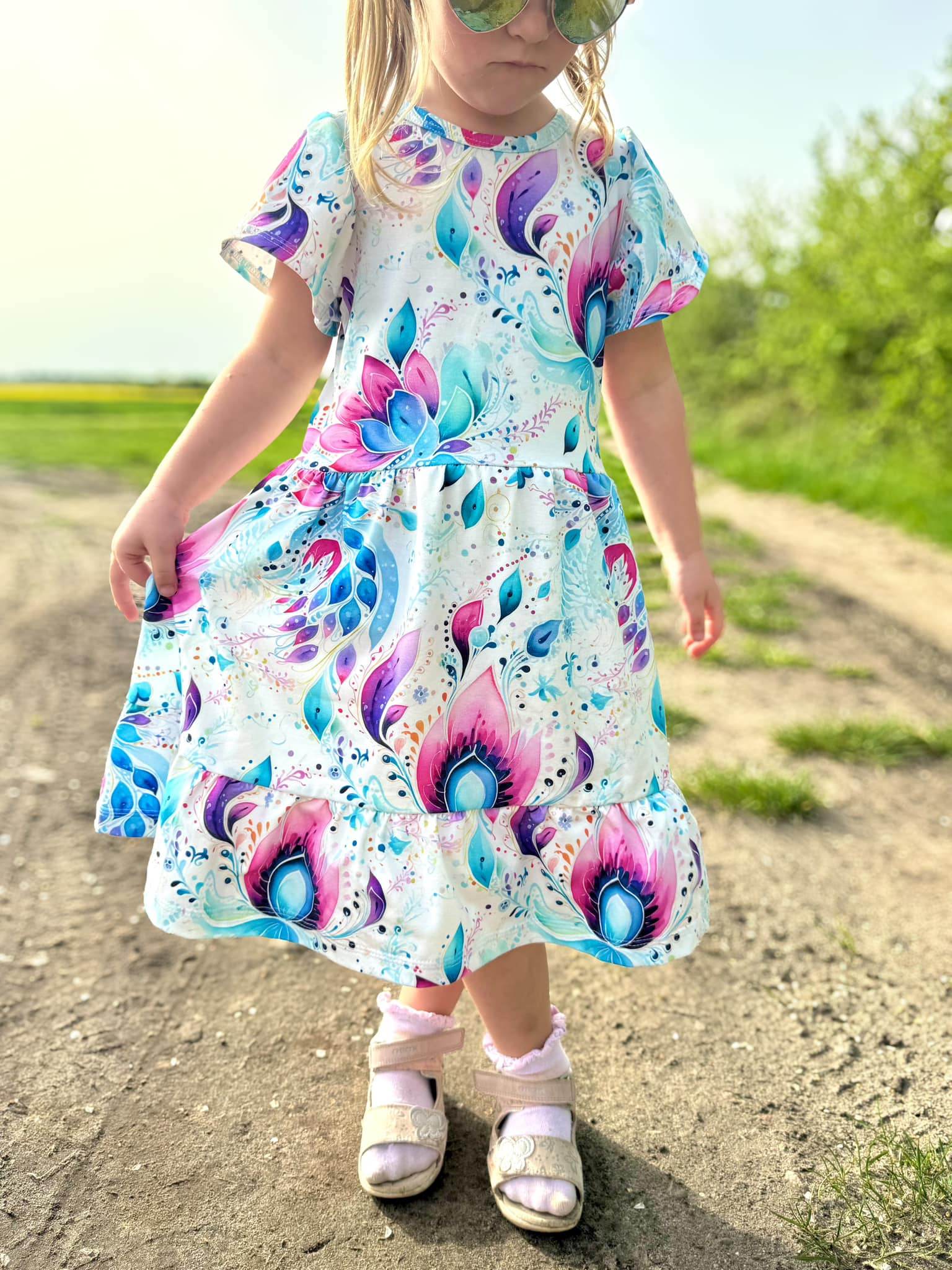 Schnittmuster Kleid Romance Größe 74 – 158 - Sewando