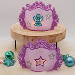 Stickdatei Set für LED Cover oder Deckchen als Free-Standing-Lace FSL - Sewando