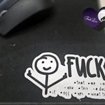 *Fuck Männchen* Plotterdatei - Sewando