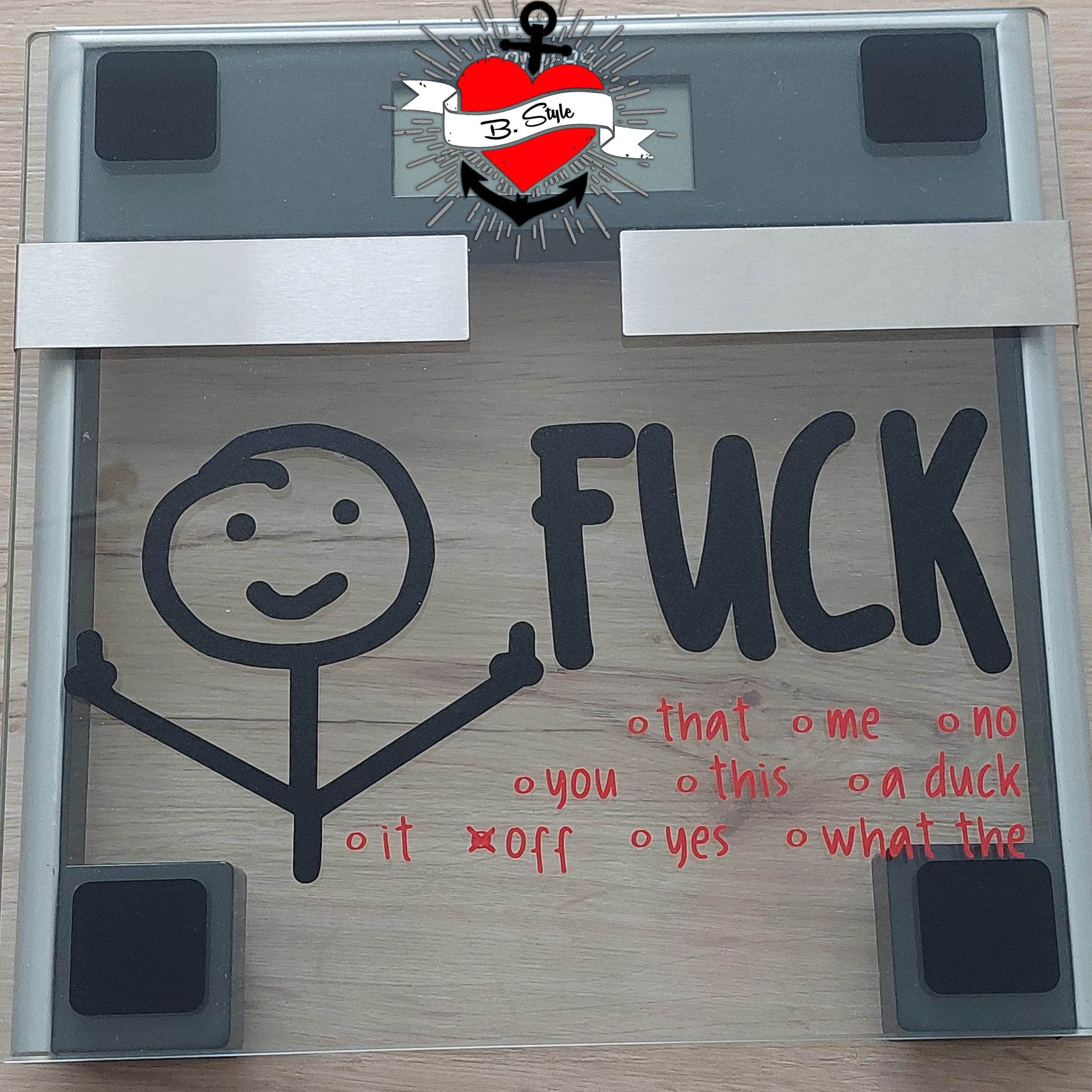 *Fuck Männchen* Plotterdatei - Sewando