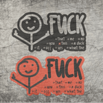 *Fuck Männchen* Plotterdatei - Sewando