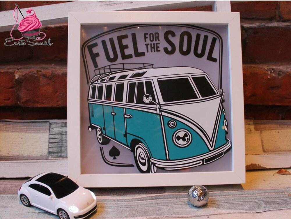 *Fuel for the soul* Plotterdatei Bulli, Van - Sewando