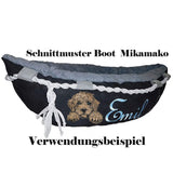 Stickdatei Applikation Cockapoo "Funny" - realistisch - FÜR HELLE & DUNKLE STOFFE