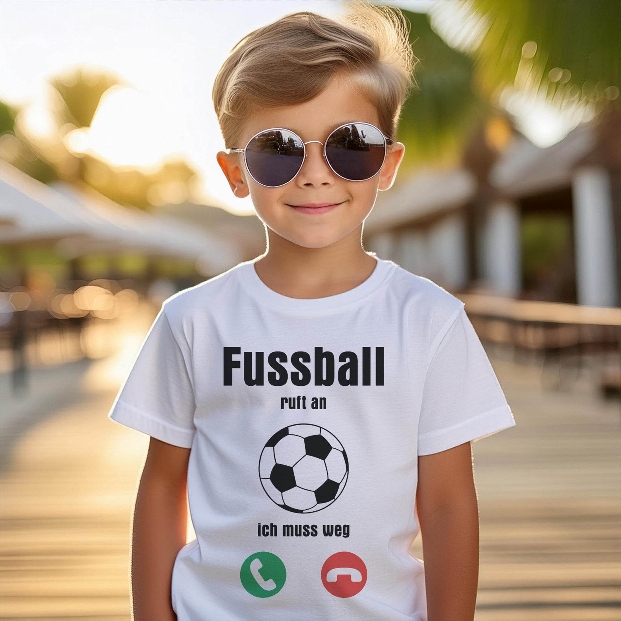 Plotterdatei Fussball ruft an - Sewando