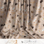 Stoffdesign - G'Day Mate Australien - alle Tiere beige - nicht exkusiv - Sewando