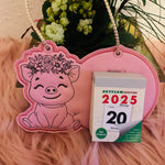 Stickdatei Schwein Girl Set In the Hoop XXL Set 992 - Sewando
