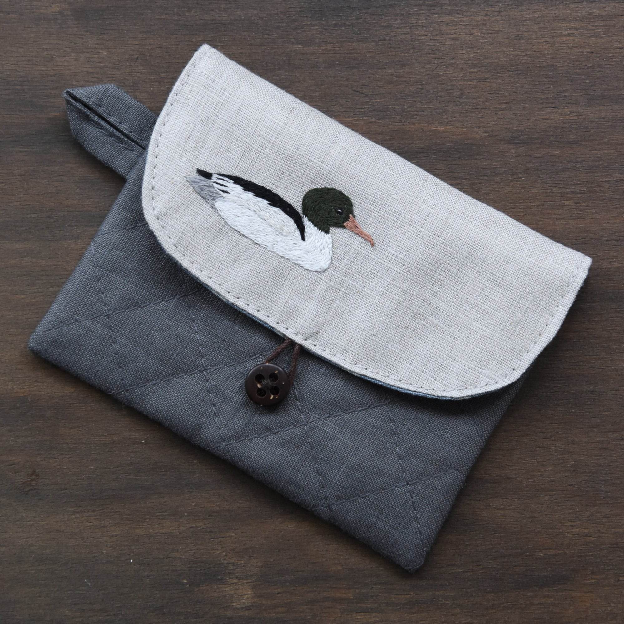 COMMON MERGANSER Hand embroidery pattern - Sewando