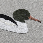 COMMON MERGANSER Hand embroidery pattern - Sewando