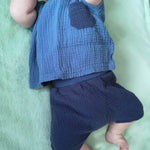 Musselin-Sommer-Set: Hose und Shirt, Schnittmuster Grösse 50-104 - Sewando