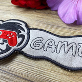 ITH Stickdatei 3D-Anhänger „Gamerboy“ | In-the-Hoop Schlüsselanhänger | 3D Puff Embroidery | alle Formate | Lesezeichen | Sofort-Download
