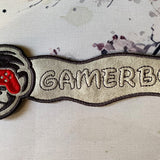 ITH Stickdatei 3D-Anhänger „Gamerboy“ | In-the-Hoop Schlüsselanhänger | 3D Puff Embroidery | alle Formate | Lesezeichen | Sofort-Download