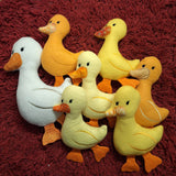 Stickdatei ITH Gans Gänse Ente Kuscheltier - Sewando