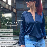 Schnittmuster Bluse Leonie Gr. 34–50 – PDF A4, A0 inkl. Anleitung - Sewando