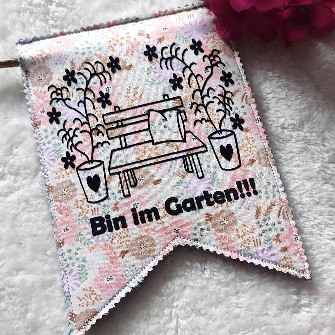 Plotterdatei Gartenbank Garten - Sewando
