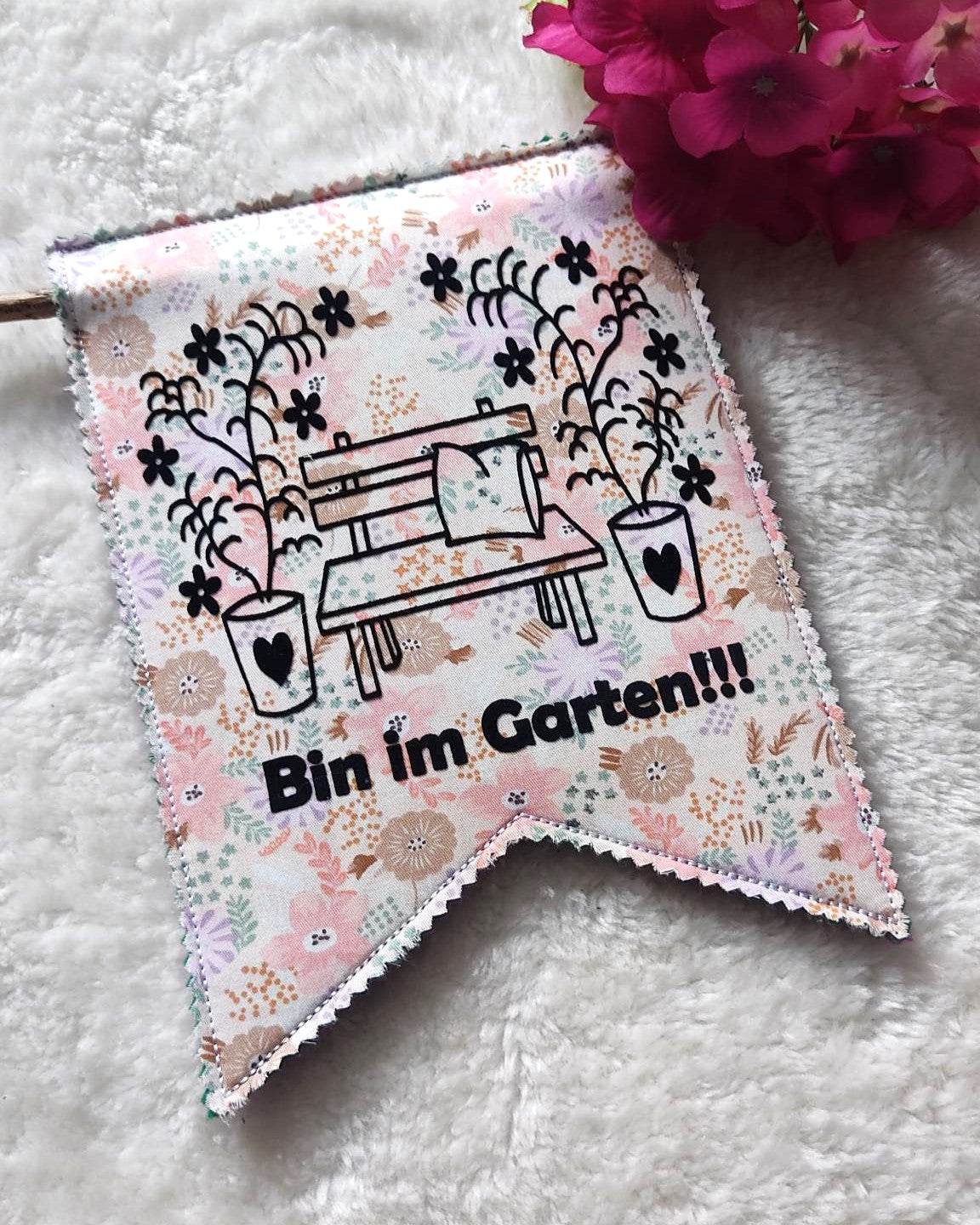 Plotterdatei Gartenbank Garten - Sewando