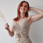 Top mit Raffung - Ava - Schnittmuster - Gr. 32-48 - Sewando