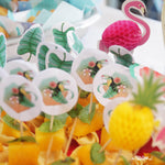 Digistampset Hawaii-Blumen, Druckvorlage, Sublimation, Digistamp - Sewando