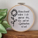 *Gedanken* Plotterdatei - Sewando