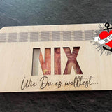 *Geld Geschenk Karte* Laserdatei - Sewando