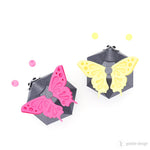 Plotterdatei - Geoball Geschenkverpackung „Schmetterling“ inkl. Anleitung - Sewando
