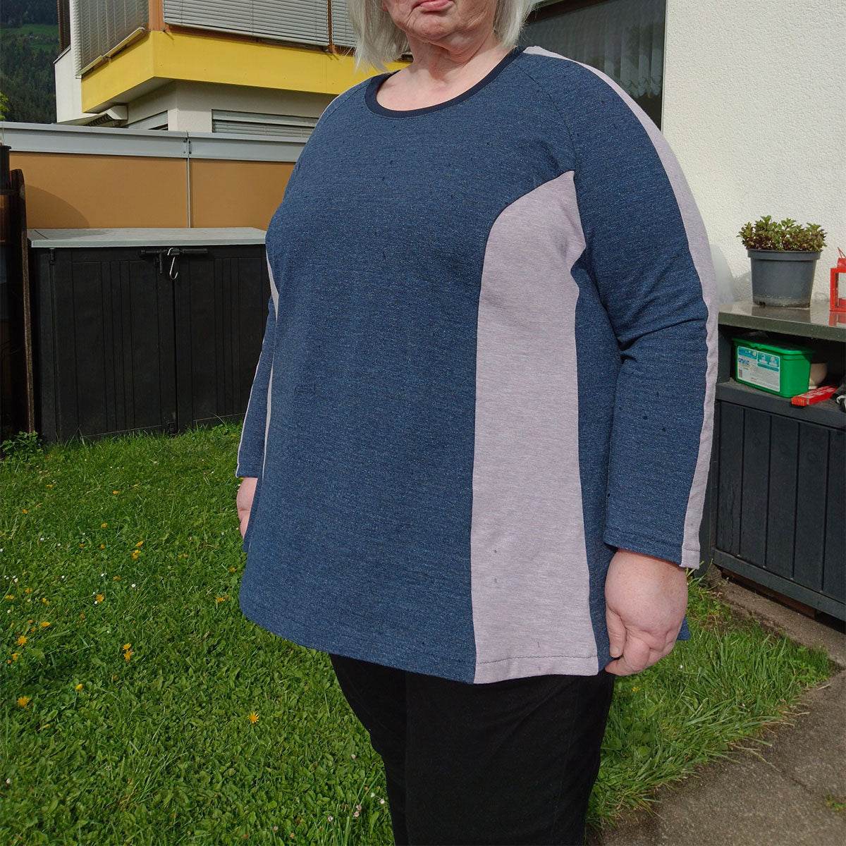 Schnittmuster Sweatkleid und Tunika Hanka, Größen 32 - 60 - Sewando
