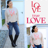 Plotterdatei "LOVE -TRUE LOVE" RUBANO :