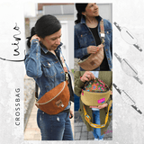 Schnittmuster Crossbag LUINO : - Sewando