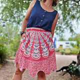 Schnittmuster Main WaveSkirt Damen - Knielager Rock & Langer Rock Damen - 34-52