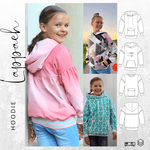 Schnittmuster Hoodie LAPPACH Kids Gr. 86/92 -146/152 : - Sewando