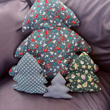 Tannenwald-Nähbundle – Tannenbaum Schnittmuster für 3D Bäume, Geschenkbeutel & Kuschelkissen PDF