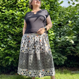 Giulia – langer Rock mit Falten, Schnittmuster in Gr. 34 - 52