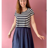 Giulia – langer Rock mit Falten, Schnittmuster in Gr. 34 - 52