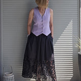 Giulia – langer Rock mit Falten, Schnittmuster in Gr. 34 - 52