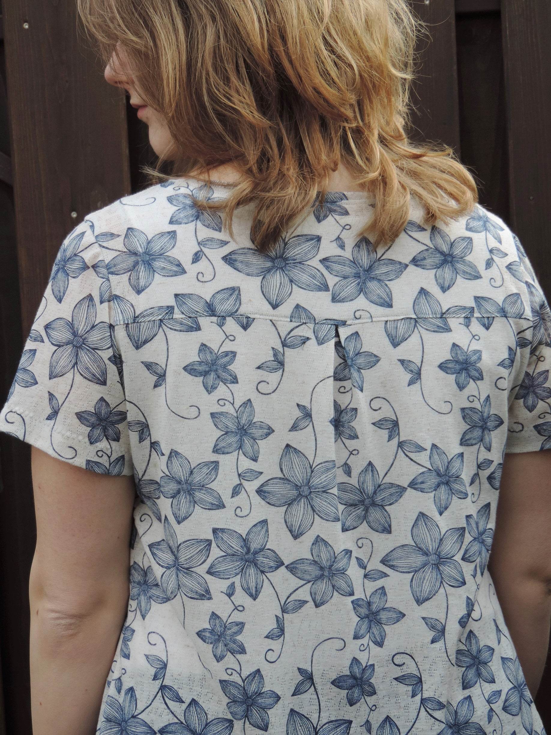 Schnittmuster Gloria – Jerseyshirt mit Falten & Passe Gr. 34-50 / Bu 80-116 - Sewando
