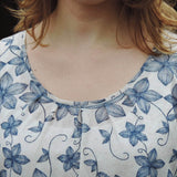 Schnittmuster Gloria – Jerseyshirt mit Falten & Passe Gr. 34-50 / Bu 80-116 - Sewando