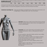 Schnittmuster mit Ebenen, elegante Hose, Bügelfalten, Paspeltaschen, Gr. 34 -50 - Sewando