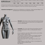 Schnittmuster Pullover, V-Ausschnitt, lange Ärmel, Größe 36 - 50, sewing pattern Sweater - Sewando