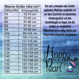 Happy Roxani - Gr 86-152 - Vokuhila Kleid Schnittmuster - Sewando