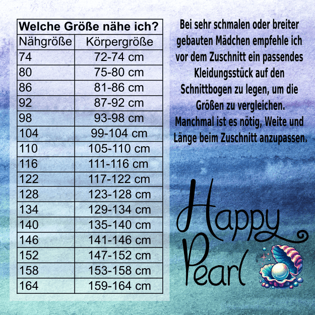 Happy Madita - Gr 74-152 - Kleid + Drehkleid Schnittmuster - Sewando