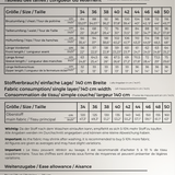 Schnittmuster Pullover mit Reißverschluss Stehkragen PDF Schnittmuster Sweater