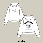 Minimalistischer Backprint mit Schriftzug „In my snowboard era“ – modernes Snowboard Plotterdesign für Winter-Hoodies. Dezenter Frontprint „In my snowboard era“ – minimalistische Snowboard Plotterdatei für Shirts & Sweater