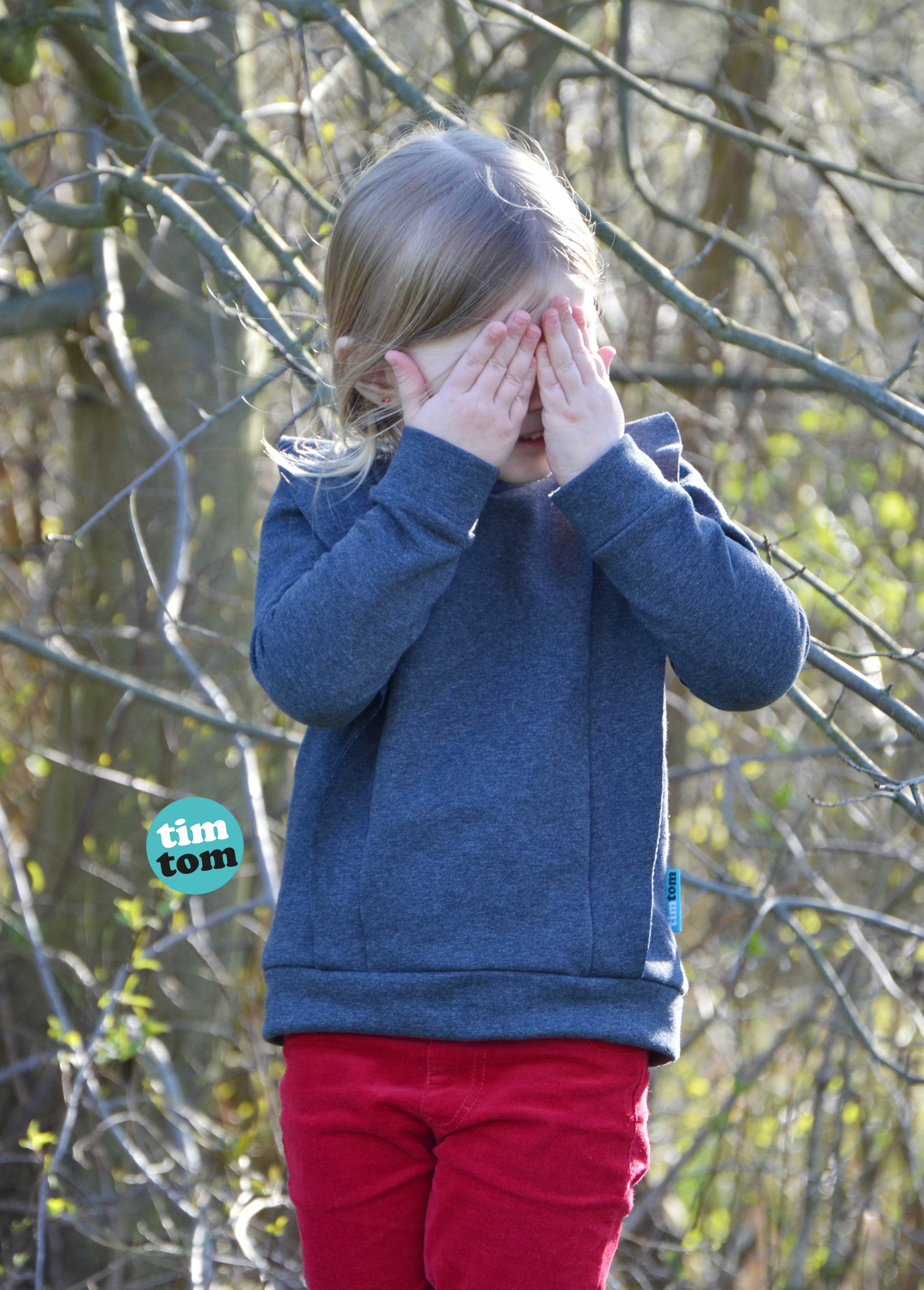 Schnittmuster timtom No.40 Girly Sweatshirt Gr. 86-152 - Sewando