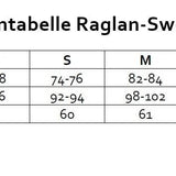 Raglan Sweater & Hoodie Schnittmuster+Nähanleitung Gr. XS-XL | BU 83-116 CM : - Sewando