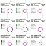 Stickdatei Set ITH Mugrugs & Schilder Blanko Dateien XXL Set - Sewando