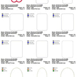 Stickdatei Set ITH Mugrugs & Schilder Blanko Dateien XXL Set - Sewando