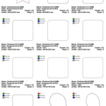 Stickdatei Set ITH Mugrugs & Schilder Blanko Dateien XXL Set - Sewando