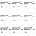 Stickdatei Set ITH Mugrugs & Schilder Blanko Dateien XXL Set - Sewando