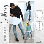 Schnittmuster Blusenrock LINDBERG Gr. 34-54 : - Sewando